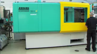 Injection moulding of 72 screw caps in less than 3 secs