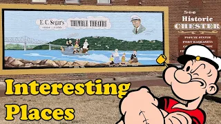 Interesting Places - The Popeye Character Trail in Chester Illinois