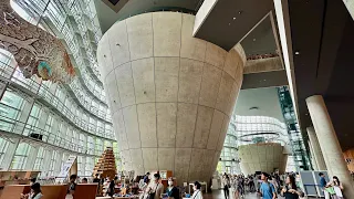 🇯🇵 Archi Tour: Art Museum with Wavy Design in Tokyo, Japan (National Art Center, Tokyo)