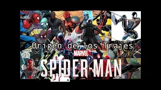 Origen de los trajes Marvel's Spider-Man