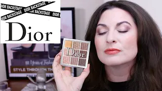 DIOR BACKSTAGE EYE PALETTE 002 COOL NEUTRALS REVIEW |SWATCHES