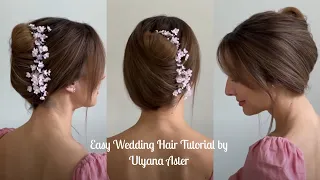 Easy Wedding Hair Tutorial !