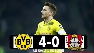 Borussia Dortmund vs Bayer Leverkusen 4-0  All Goals & Highlights 20181