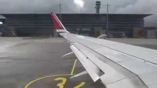 Norwegian Air Shuttle Boeing 737-800 Beautiful Take Off From Oslo Airport!