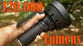 Imalent SR32 120,000 Lumens - The World's Most Brightest Flashlight 2023 Comparison Imalent MS18