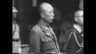 Surrender in the Philippines of General Tomoyuki Yamashita | The "Tiger of Malaya" | September 1945