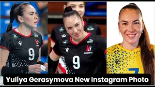 Yuliya Gerasymova Ukrainian volleyball player New Instagram Photo Collections
