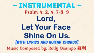 [INSTRUMENTAL Version 2] for 14 April 2024 Mass | Psalm 4: Lord, Let Your Face Shine On Us.