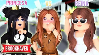 ¡MAMÁ PRINCESA VS MAMÁ REINA EN BROOKHAVEN! 👑 // ROBLOX