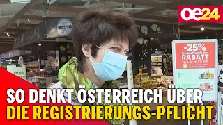 So denkt Österreich über die Registrierungs-Pflicht