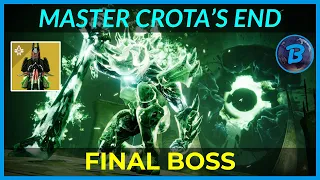 MASTER Crota's End Raid - Final Boss