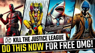 DO THIS NOW FOR A CRAZY DAMAGE BONUS! Suicide Squad Kill The Justice League!