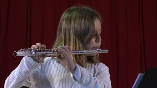 MINUET en  Sol Major  de J.S. BACH (Eva flauta travessera) HD