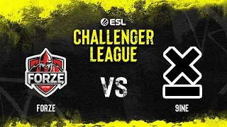 forZe vs 9INE | Map 3 Mirage | ESL Challenger League S42 Europe