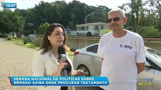 Semana nacional de políticas sobre drogas: saiba onde procurar tratamento em Joinville