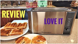 REVIEW Elite Gourmet ECT-3100 Long Slot Toaster