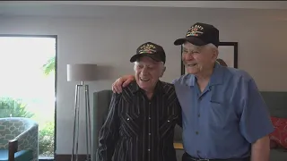 WWII veterans reunite after 75 years of not seeing each other