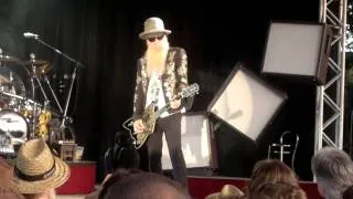 ZZ Top - Hey Joe + Brown Sugar - Cologne Tanzbrunnen 2011-06-27