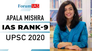 TOP 10 UPSC Topper || Apala Mishra, UPSC 2020, AIR 9 | Conversation with Ayush Sir