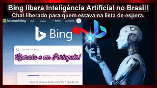 New Bing Released and in Portuguese, chat released for everyone, it's better than Google
