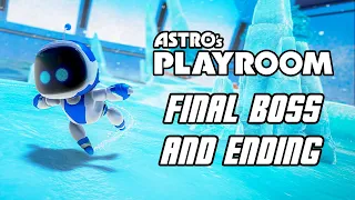 Astro's Playroom - Final Boss Fight, ENDING, & Credits (PS5, 4K)