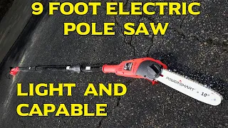 PowerSmart 10" Electric Tree Trimming Pole Saw Review