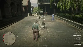 Red Dead Redemption 2 Marston harassing St Denis