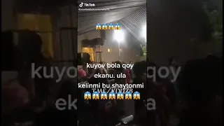 kuyov bola quy ekanu ula kelinmi bu shaytonmi😱