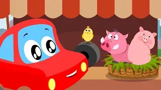 To Market To Market | Little Red Car | Songs For Children by Kids Channel