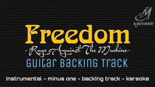 FREEDOM [ RATM ] GUITAR BACKING TRACK