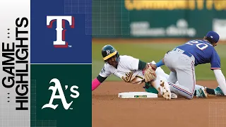 Rangers vs. A's Game Highlights (5/11/23) | MLB Highlights