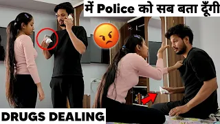 Drugs Dealing Prank On Girlfriend | Epic Reactions | Prank On Girlfriend