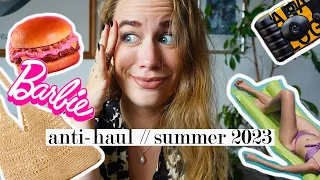 anti-haul // "summer essentials" you shouldn't buy