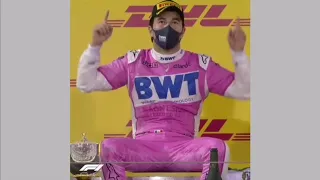 checo's First win in Formula 1