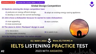 IELTS Listening Practice Test 2023 with Answers | IELTS Listening | Full Test | Band 8+ Preparation
