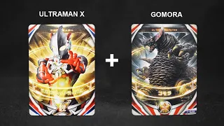 ORB Ring : Ultraman X + Gomora (test) Ultra Replica Orb Ring | Ultraman Orb