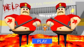 Escaping a 😈DEVIL BARRY’S PRISON RUN! Full Gameplay