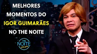 Igor Guimarães fez várias participações no programa antes de ser contratado | The Noite (16/03/23)