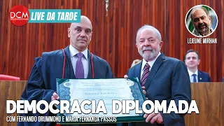 Lula chora, agradece a Deus e à Vigília e exalta a democracia em diplomação