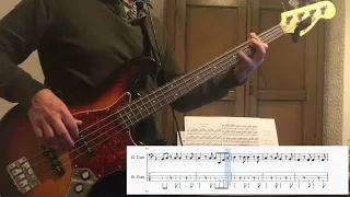 Bass Cover: Sultans of Swing, Dire Straits, with tabs