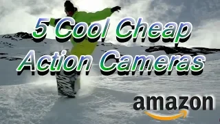 5 Cool Cheap 4K Action Cameras Under $100 | Available On Amazon 2019