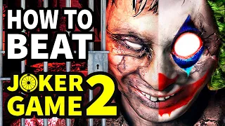 How To Beat The ESCAPE ROOM PRISON In "Joker Game 2"