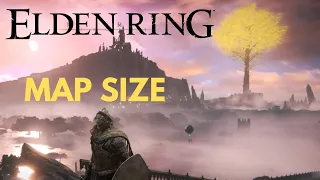 HOW BIG IS THE MAP in Elden Ring? Walk Across the Map
