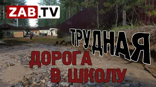 Жители Засопки и СНТ Забайкалец вынуждены отправлять детей в школу на такси