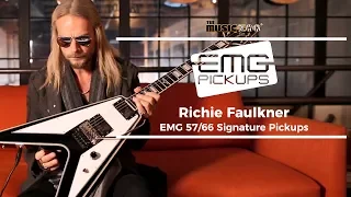 Richie Faulkner of Judas Priest Signature EMG 57/66 at The Music Zoo