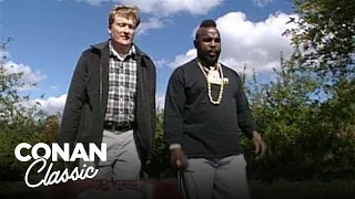 Conan Goes Apple Picking With Mr. T | Late Night with Conan O’Brien