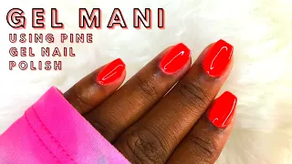 GEL NAILS | Trying out Pine Gel Nail Polish | Cherael Symone