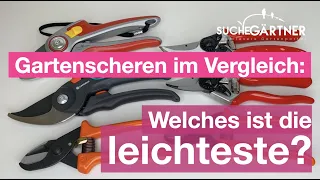 Vergleich Gartenscheren: Welches ist die leichteste? | HandwerkerTV Clip #7