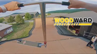 BACKFLIP OVER MINI MEGA RAMP AT CAMP WOODWARD