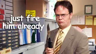 dwight schrute basically begging to be fired for over ten minutes | The Office US | Comedy Bites